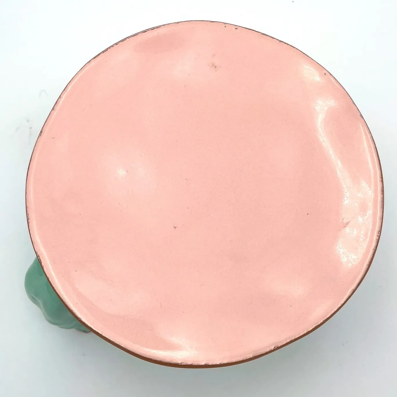 Fungo, alzata per torte a 3 gambe Tiffany e rosa cipria
