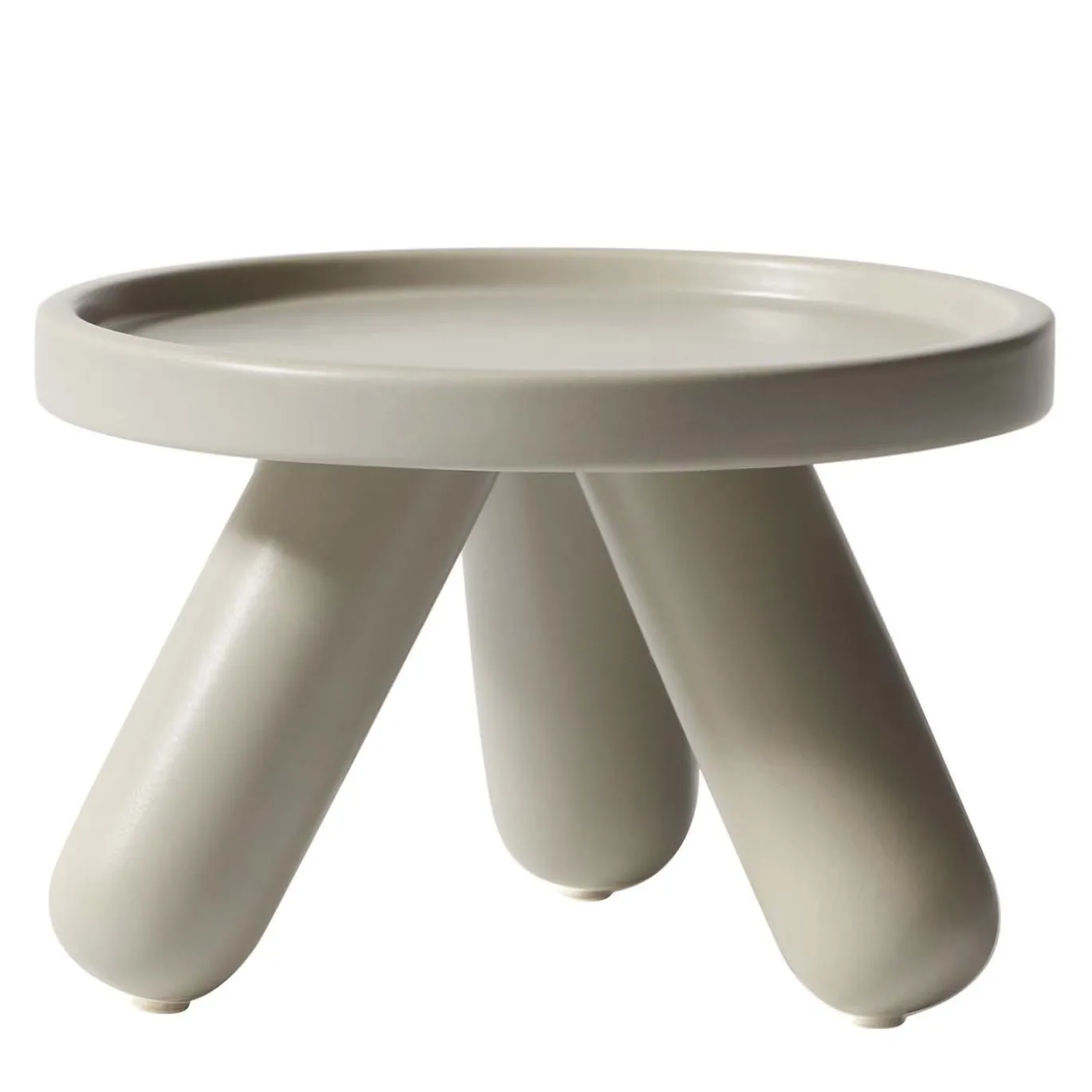 Gambino piccolo in ceramica grigia di Aldo Cibic