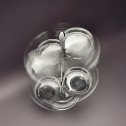 Giardino Verticale Palace Servizio da aperitivo in acciaio inox