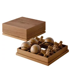 Gioco Double Trap in noce