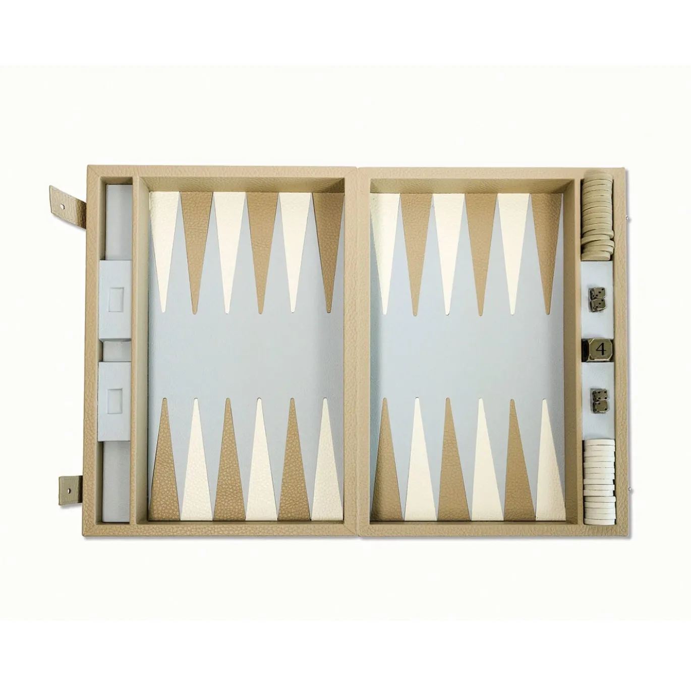Gioco in scatola Backgammon beige