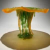 Godetevi il centrotavola scultoreo in vetro di Murano