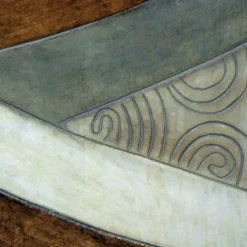 Gradazioni Legno intagliato con foglia d'oro e d'argento di Giuseppe Caiafa