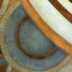 Gradazioni Legno intagliato con foglia d'oro e d'argento di Giuseppe Caiafa