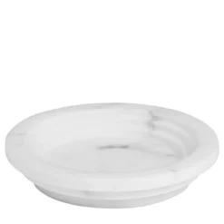 Guggenheim Posacenere rotondo bianco Michelangelo di Michele Chiossi