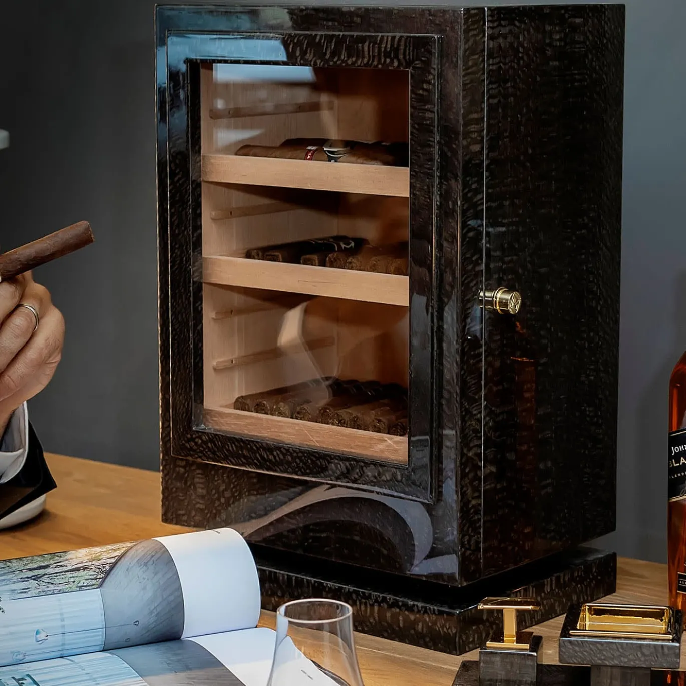 Humidor Carbalho 150 antracite