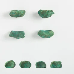 Impronta Set di 4 pomelli verdi per porte #1 di Nicole Valenti