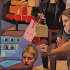 Incoronazione di Positano Pittura olio su tela