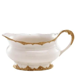 Irene, salsiera bianca e oro