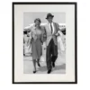 James Stewart a Roma, stampa incorniciata di Keystone