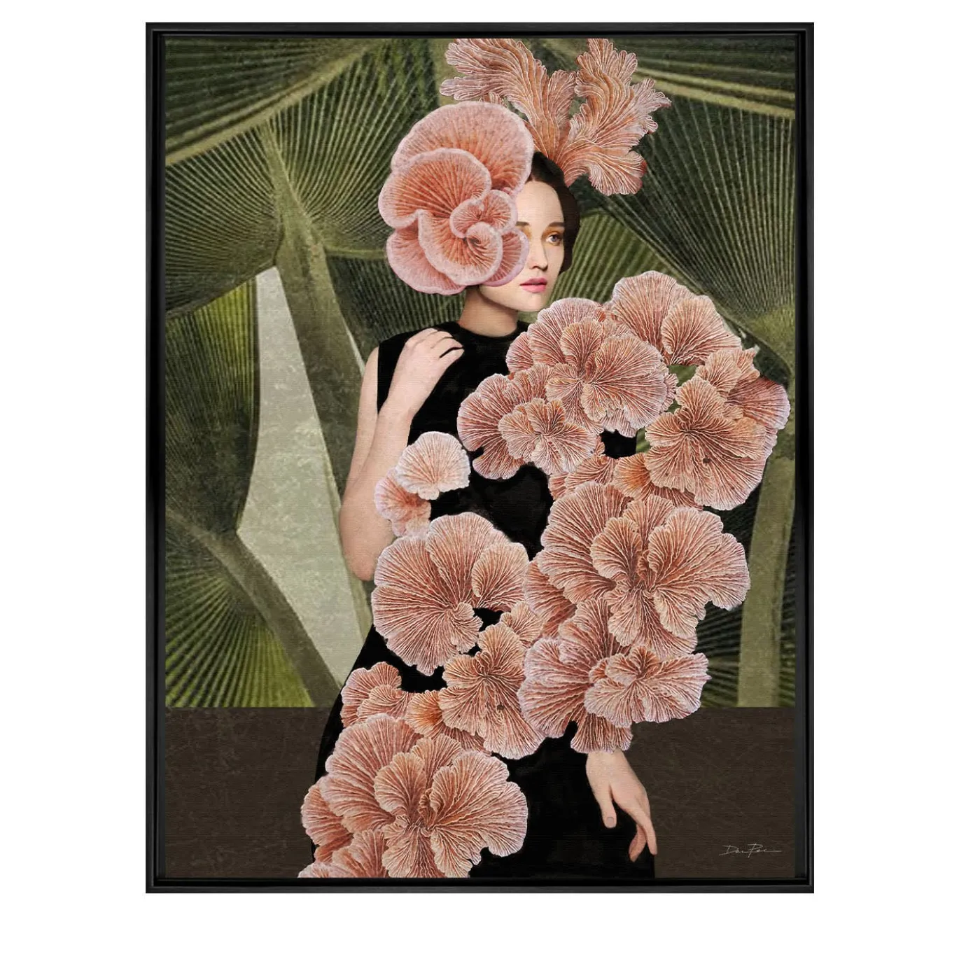 Lady Blossom Collection Mushroom Stampa