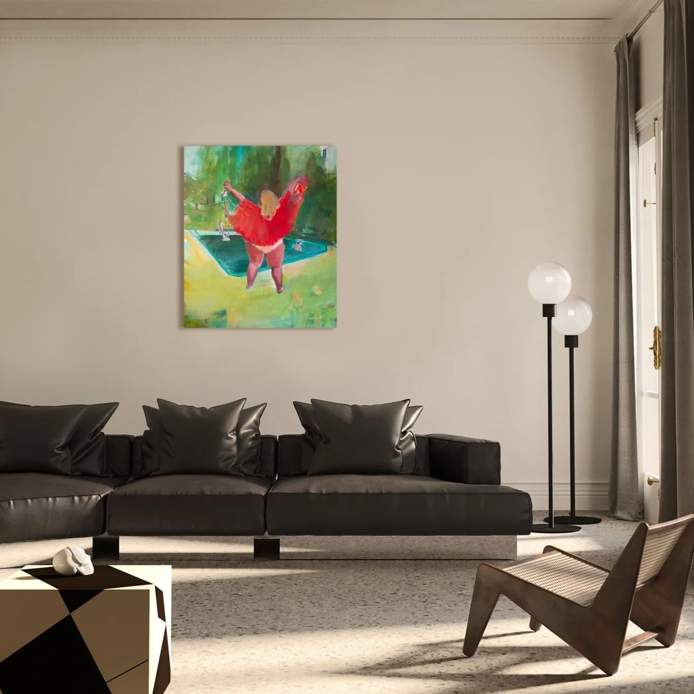 La grande madre Pittura