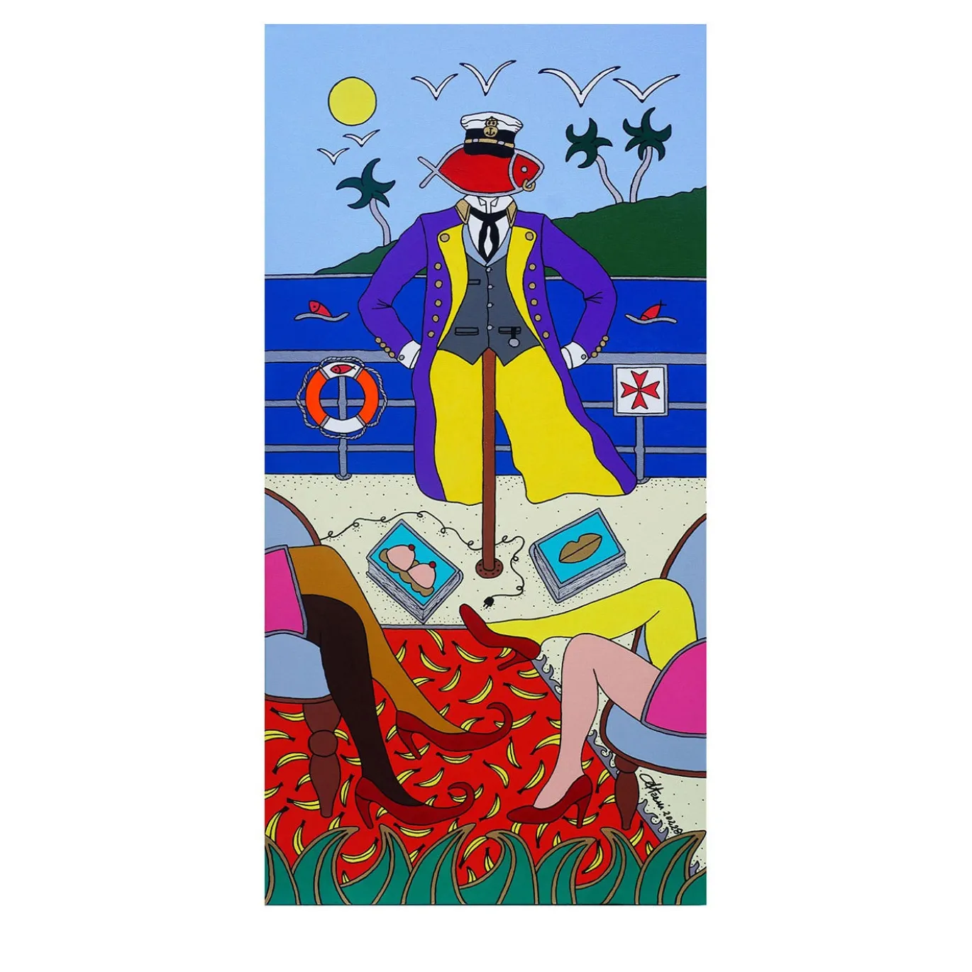 L'Amante Cortese Pittura