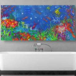 La mia barriera corallina Pittura acrilica