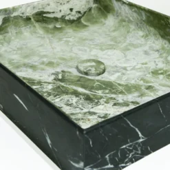 Lavabo Blessed Square in Verde Alpi e Artik Green