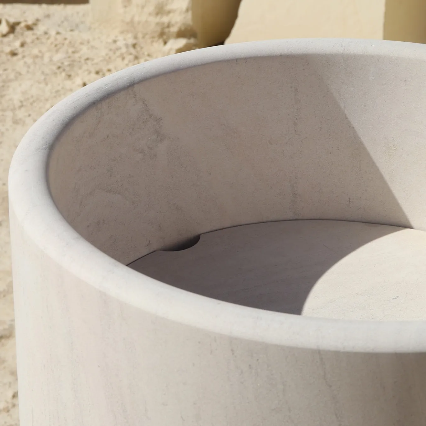 Lavabo L27-MAAT in Pietra Naturale