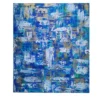 Leggerezza dell'anima Pittura acrilica in blu