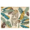 Leopard Blue Nature Carta da parati