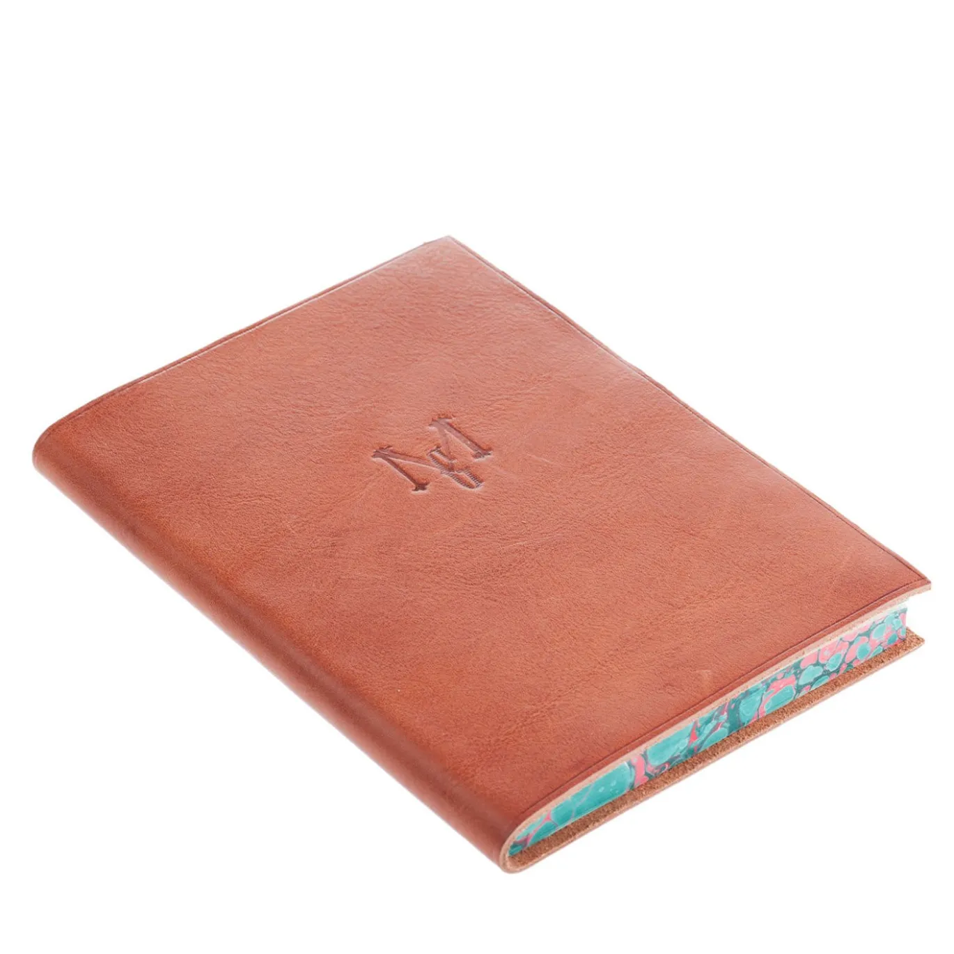 Libro in pelle Marmo Monogram