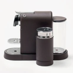 Macchina da Caff� Citiz Easy con Montalatte in Pelle Marrone