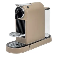 Macchina da caffè Citiz Nespresso in pelle beige