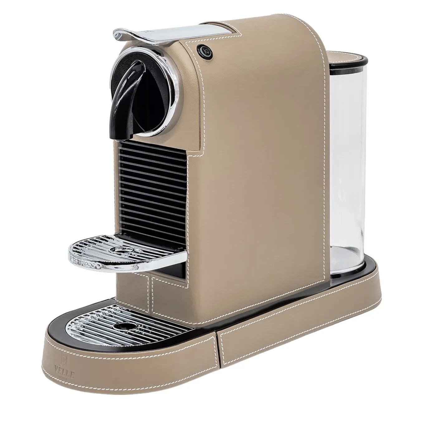 Macchina da caffè Citiz Nespresso in pelle beige