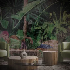 Majorelle Jungle Timeless 23 Carta da parati