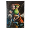 Maternità Pittura ad olio policroma