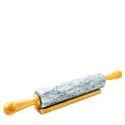 Mattarello Serse in marmo bianco di Carrara