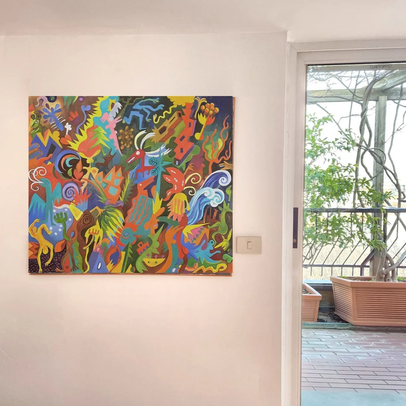 Messaggi Privati - Pittura a olio su tela