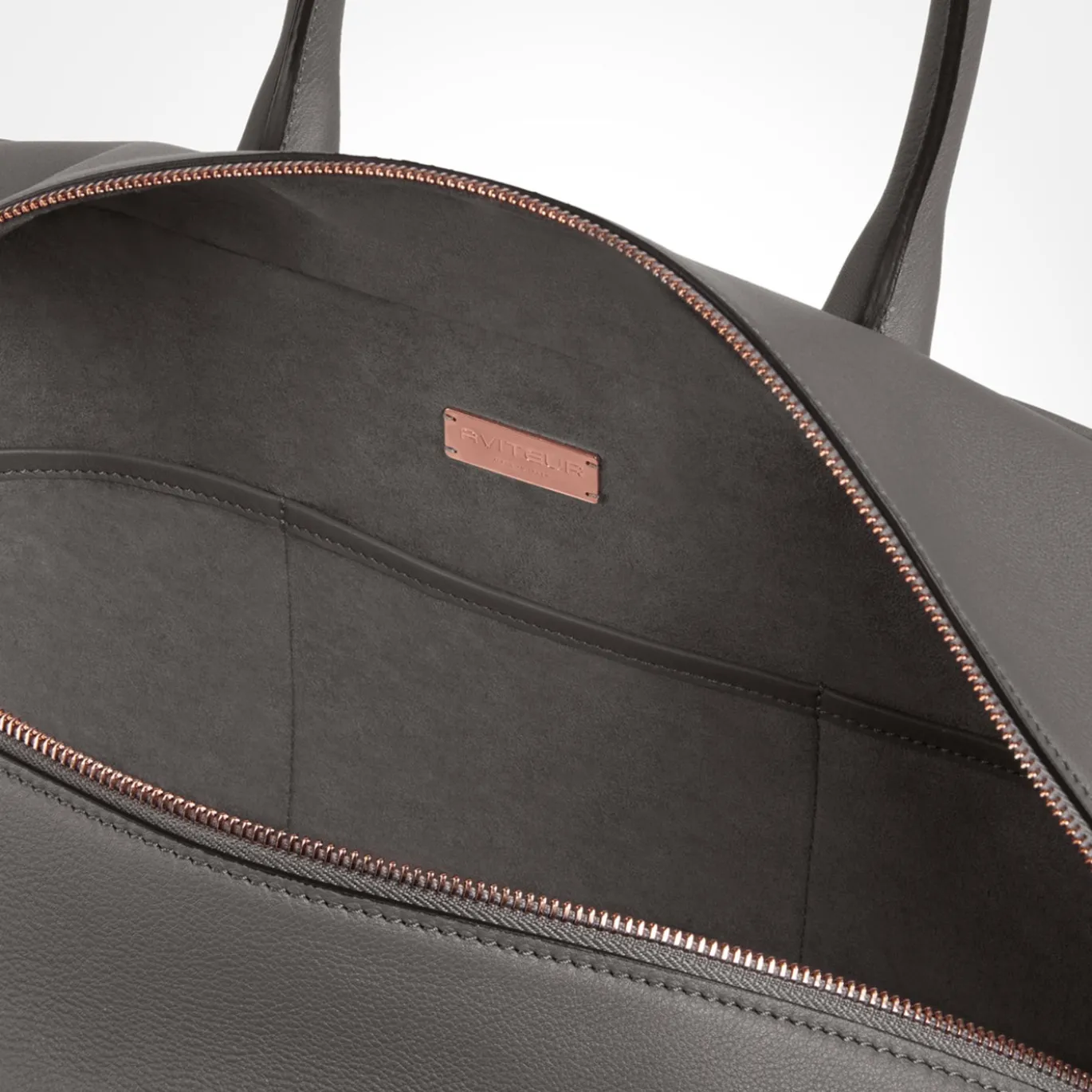 Mini borsa da weekend in Cristallo grigio