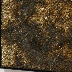 Movimento N255 Pannello Decorativo In Vetro Oro