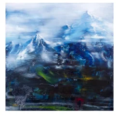 Moving Borders Pittura ad olio e acrilico su tela