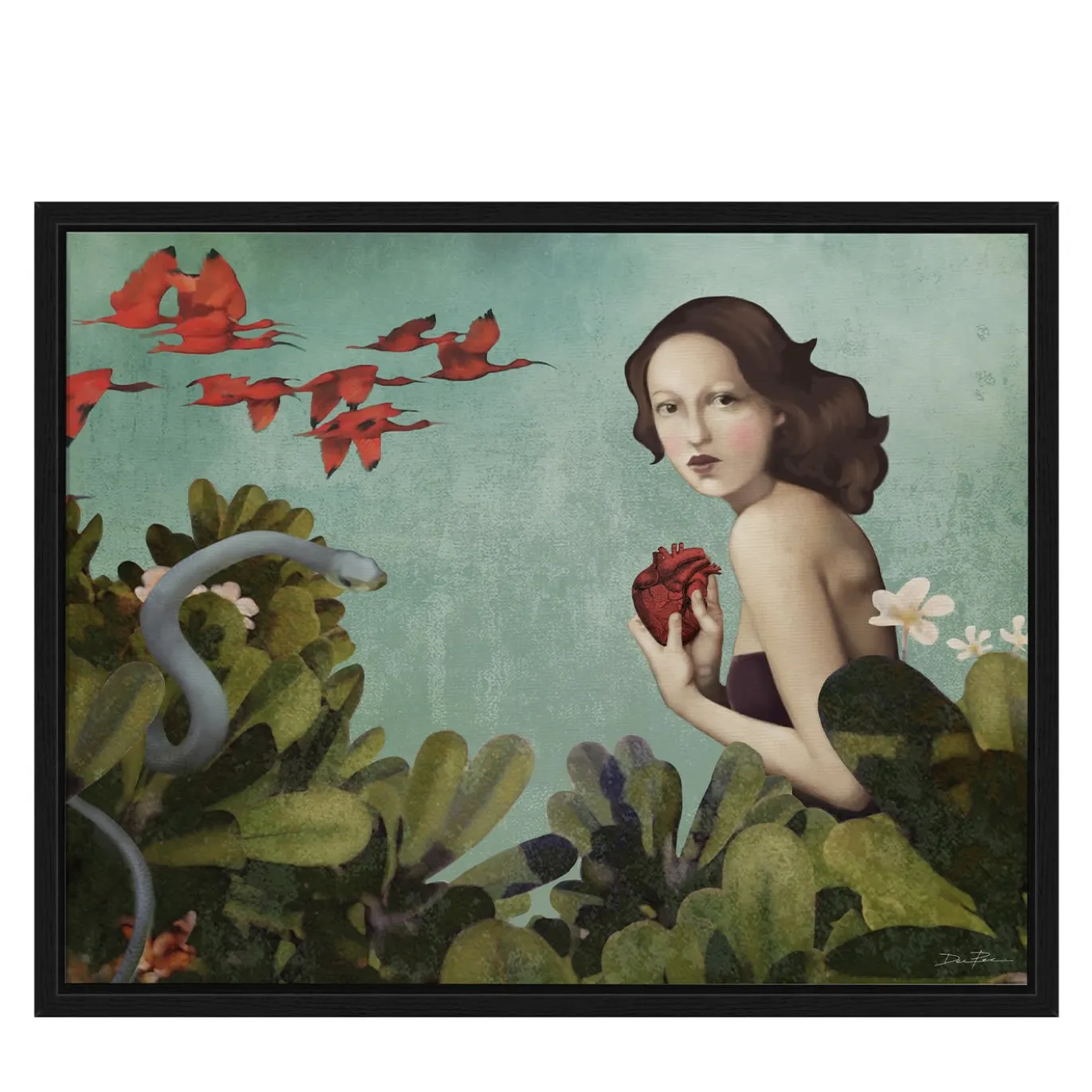 Nel giardino del bene e del male Pittura digitale