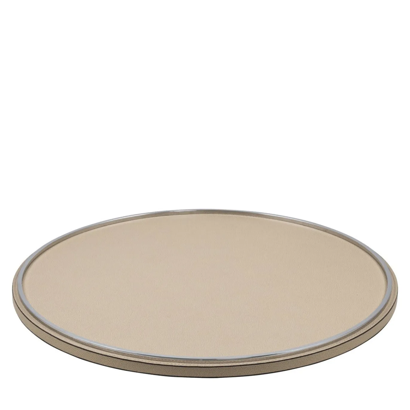 Neptune Lazy Susan in cromo
