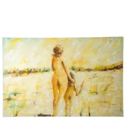 Non Ci Lasceremo Mai Pittura ad olio policroma