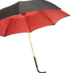 Ombrello Coccinella Lux con manico in ottone