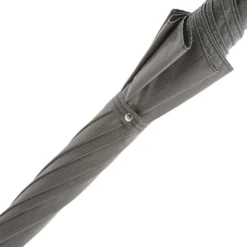 Ombrello Grigio con Testa di Serpente