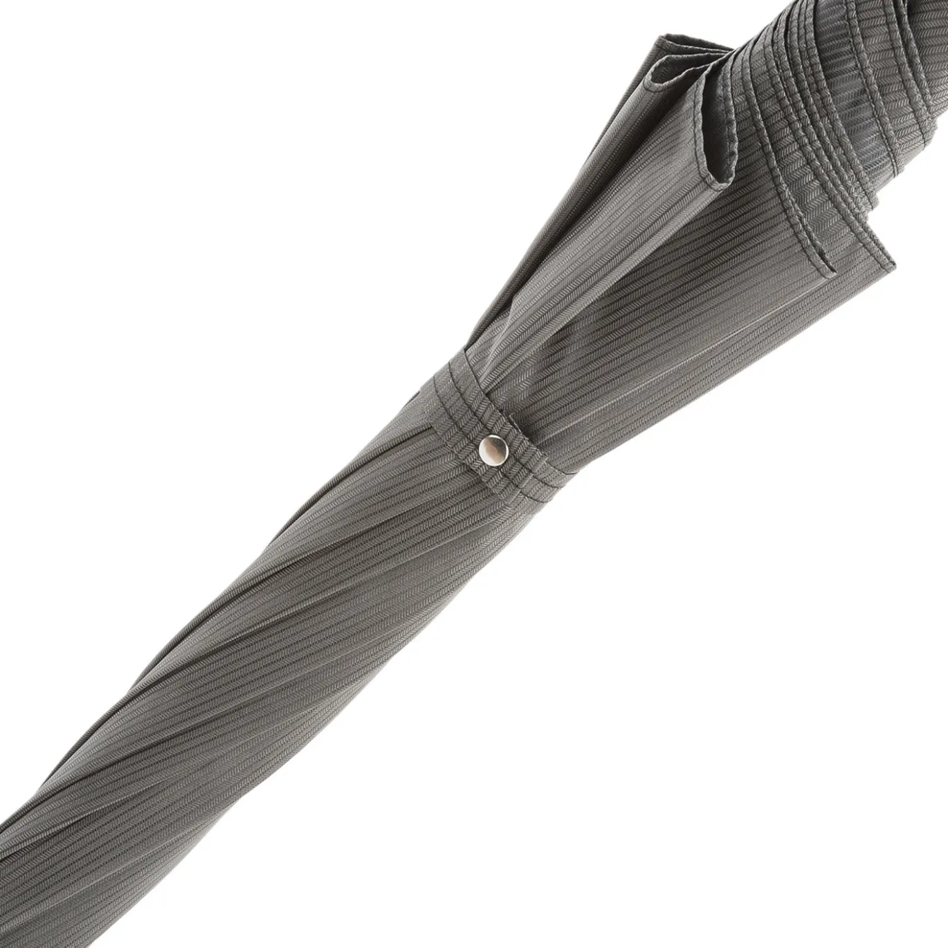 Ombrello Grigio con Testa di Serpente