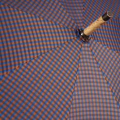 Ombrello Jacquard Blu e Arancione