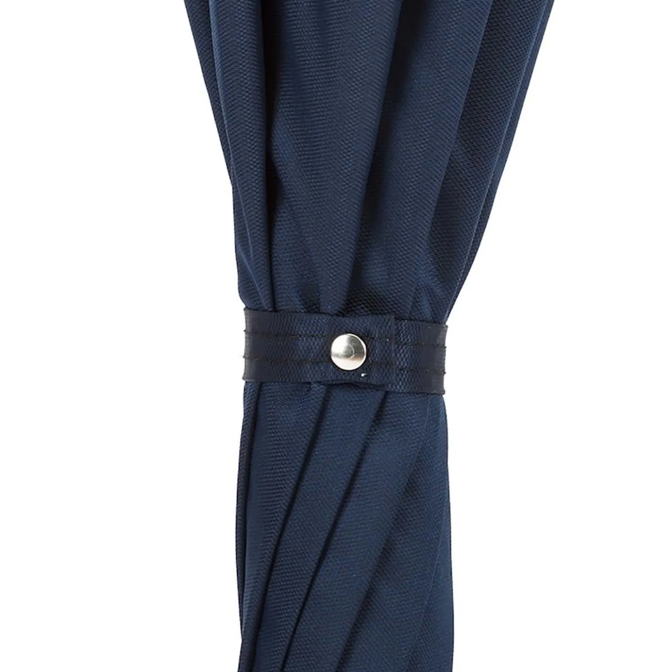 Ombrello Navy con manico d'argento a forma di aquila