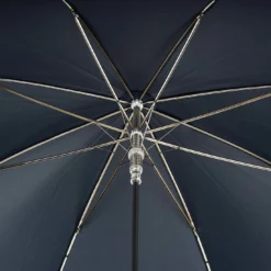 Ombrello Navy con manico d'argento a forma di aquila