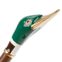 Ombrello Verde con Manico di Germanio Reale