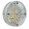 Orologio Takto Presto 02 in Acciaio e Vetro Bianco