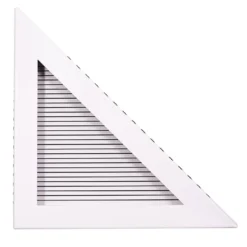 ORU Collection Decorazione murale essenziale a triangolo in bianco e nero