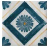 Ot Arzachena Oceano Set di 24 piastrelle quadrate