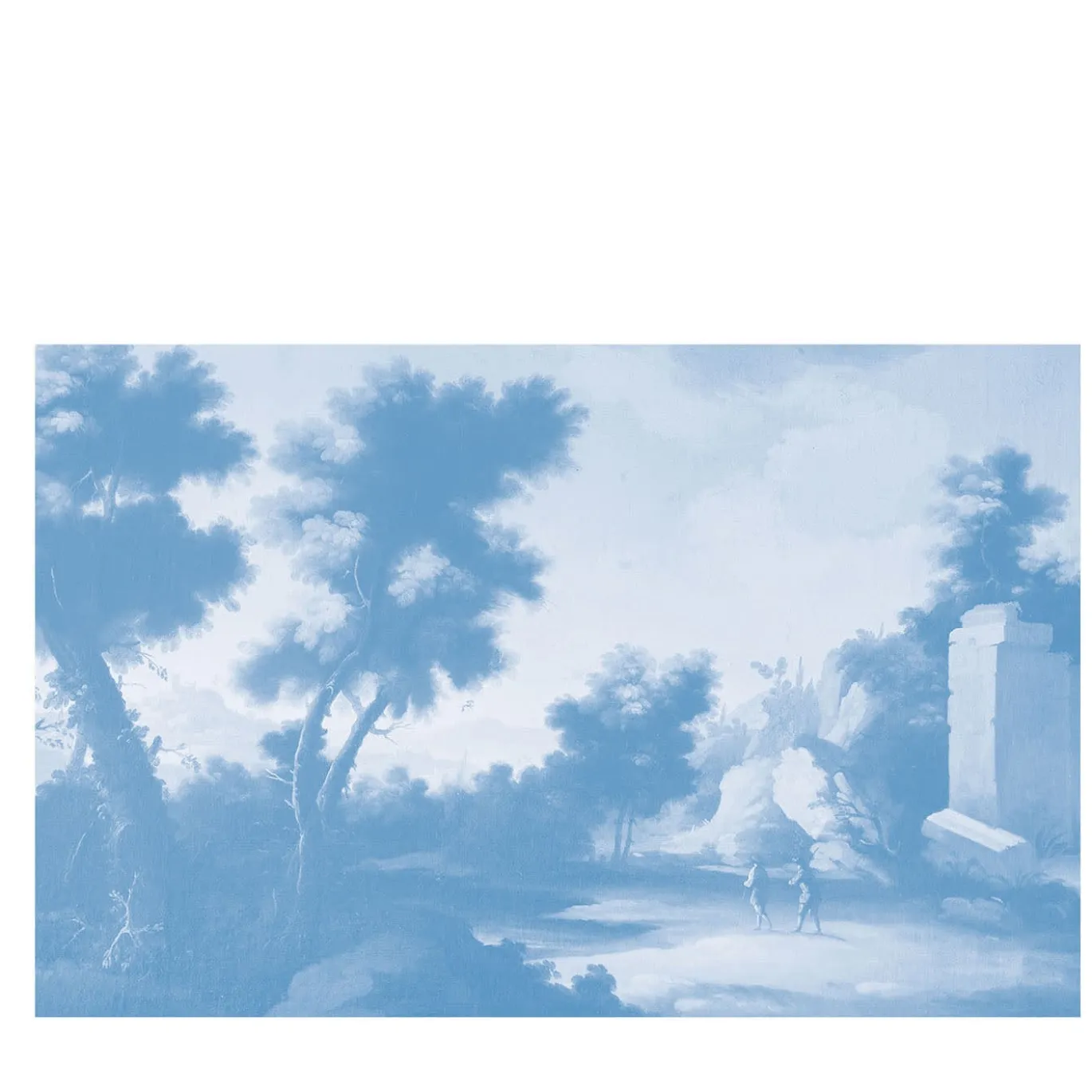 Paesaggio 2 Blue Timeless 23 Carta da parati
