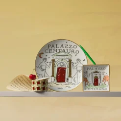 Palazzo Centauro Scatola portagioie in porcellana