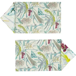 Panarea Set di 2 tovagliette policrome multicolore + 2 tovaglioli