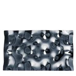 Pannello Decorativo da Parete Rialto in Vetro Nero